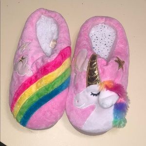 Girls Unicorn Slipper